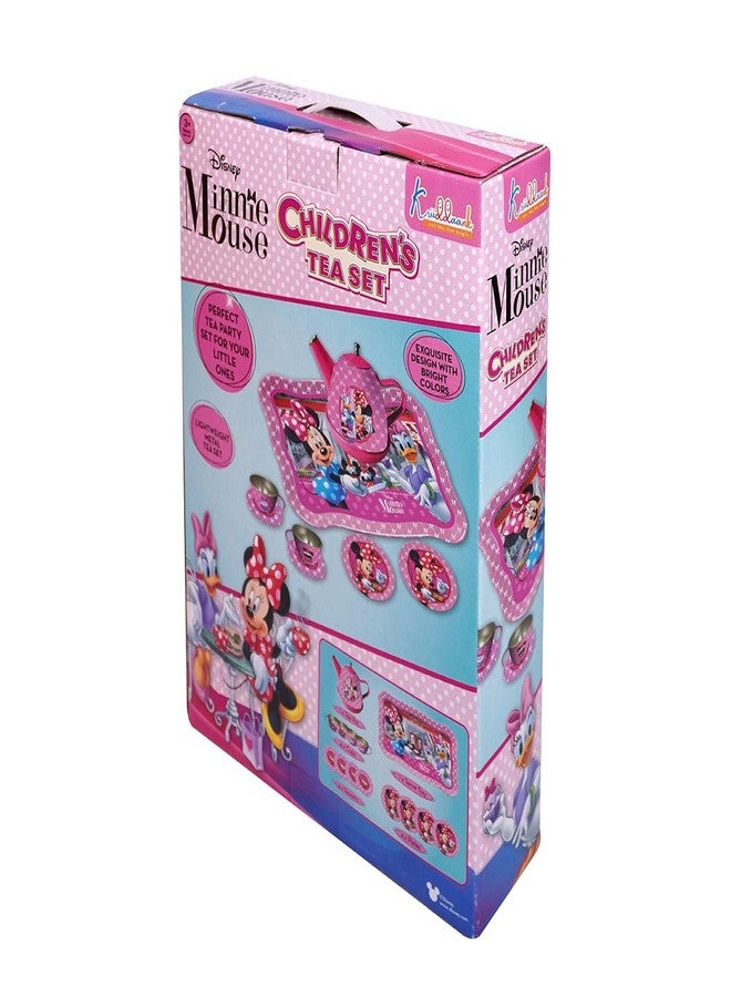 Kriiddaank Disney Minnie Children's Tea Set - Junior Pretend & Play Tea Party Set with Cups, Saucers, Tray & Coasters - Image 3